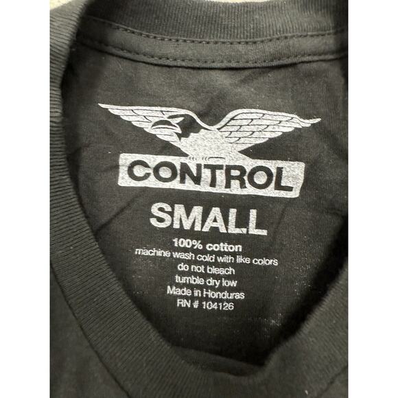 Control Public Enemy T Shirt Men Small Black Fight The Power Rap Tee 80s Hip Hop - Picture 5 of 10